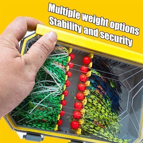 2000 Lure Storage Box JIG/BLADED JIG Box Bearded Lures & Tackle Accessories - Image 6